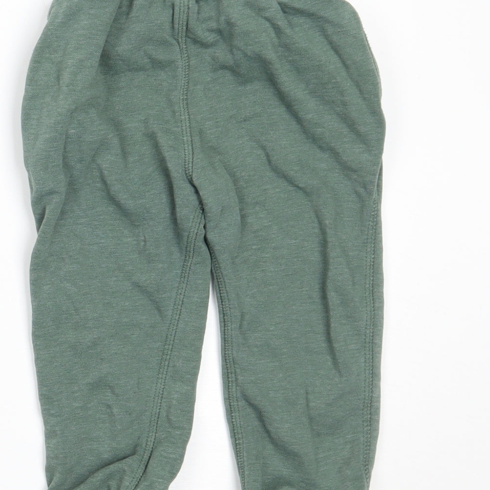 Nutmeg Boys Green   Jogger Trousers Size 2-3 Years