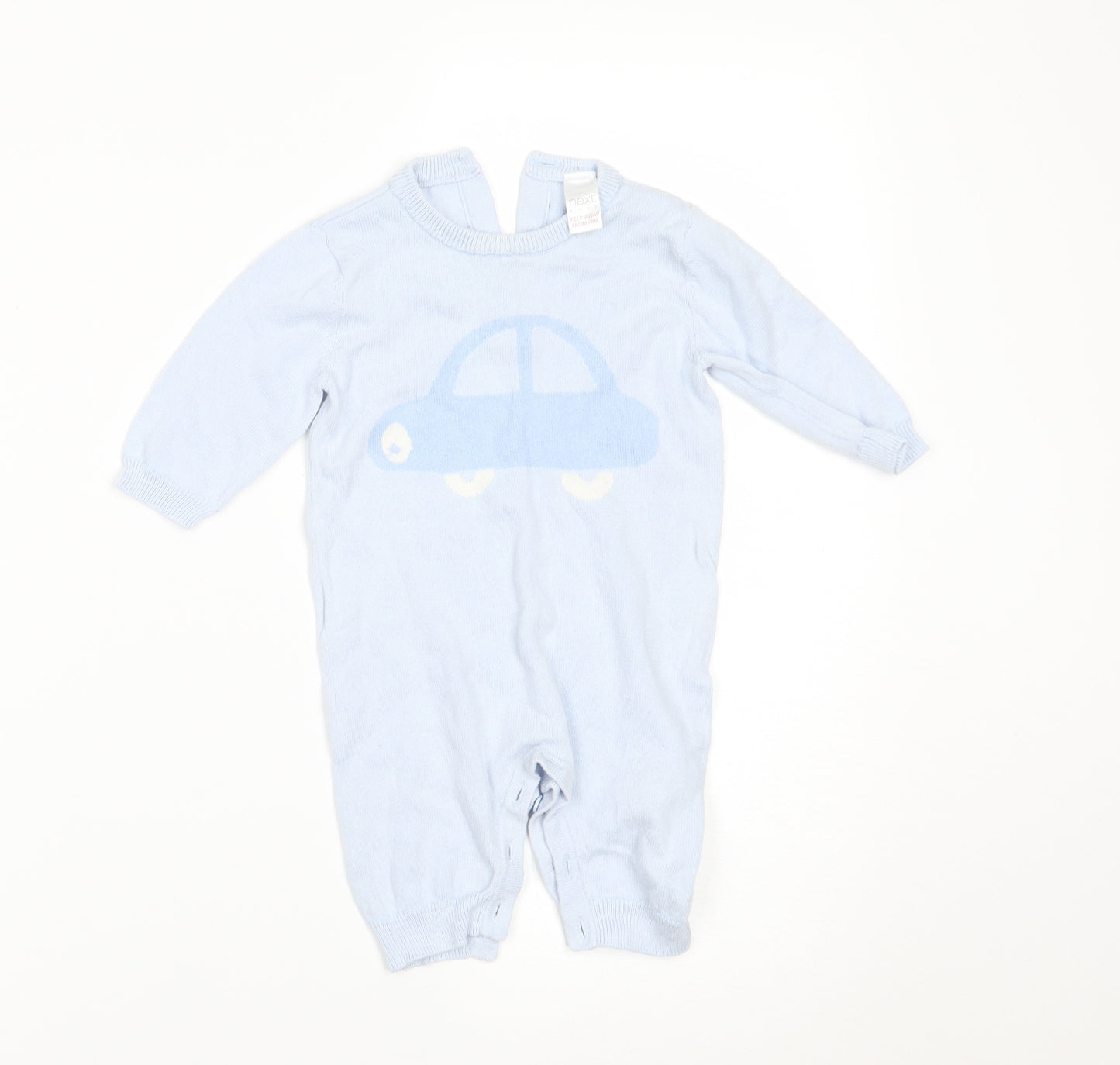 NEXT Boys Blue   Romper One-Piece Size 0-3 Months