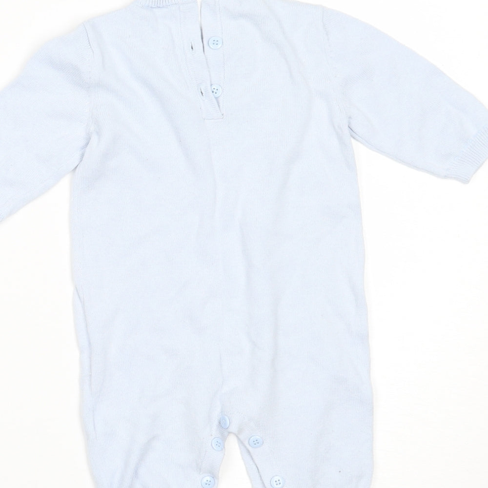 NEXT Boys Blue   Romper One-Piece Size 0-3 Months
