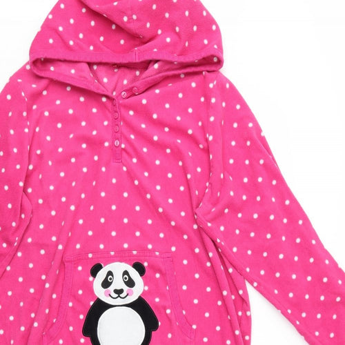 George Womens Pink Polka Dot   One Piece Size 20