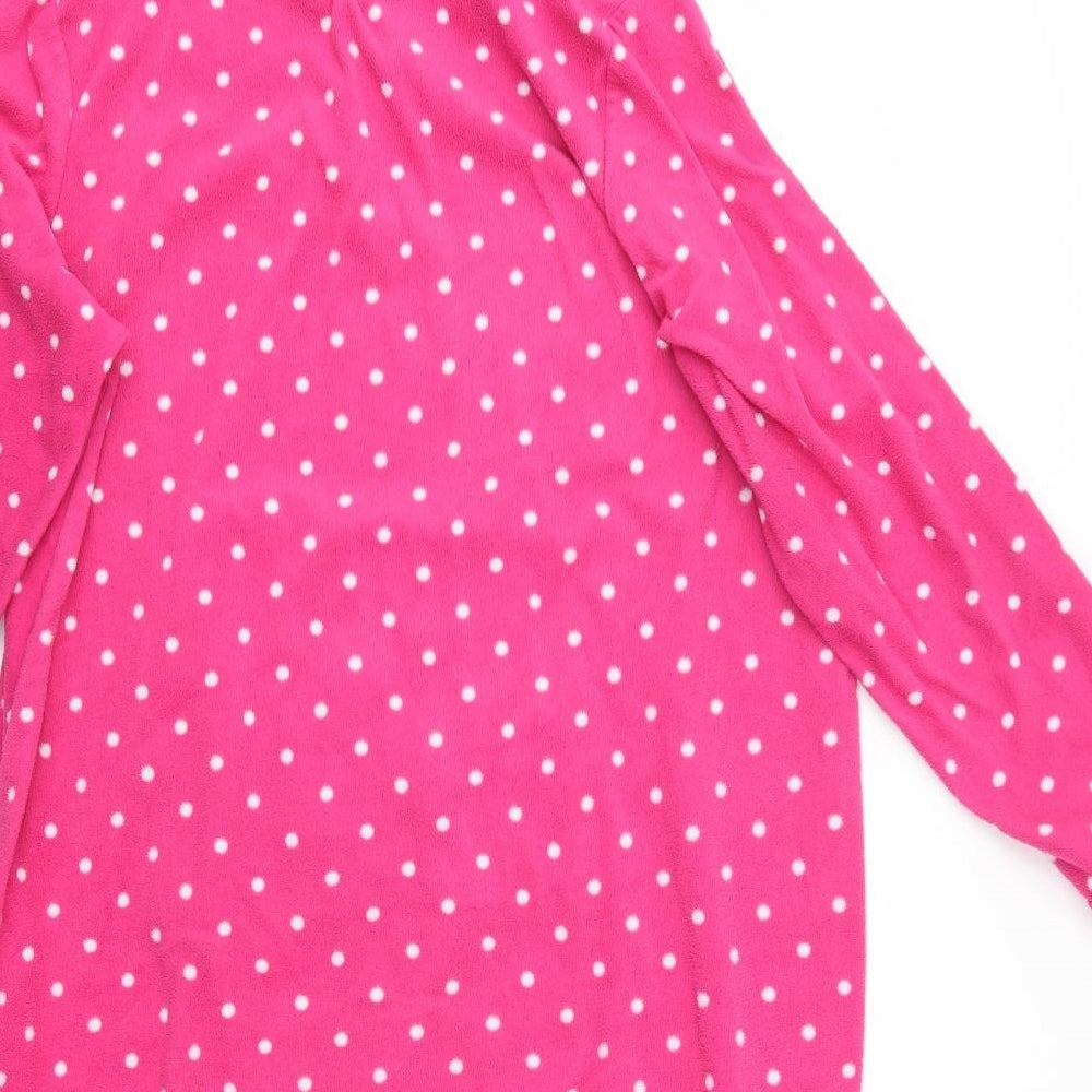 George Womens Pink Polka Dot   One Piece Size 20