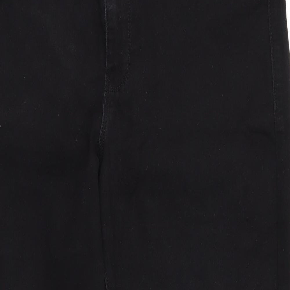 D. Jeans Womens Black   Straight Jeans Size 16 L30 in - Wide fit