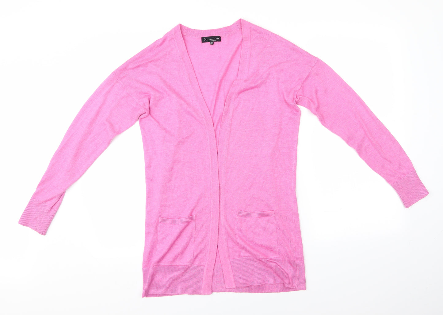 F&F Womens Pink   Cardigan Jumper Size 8