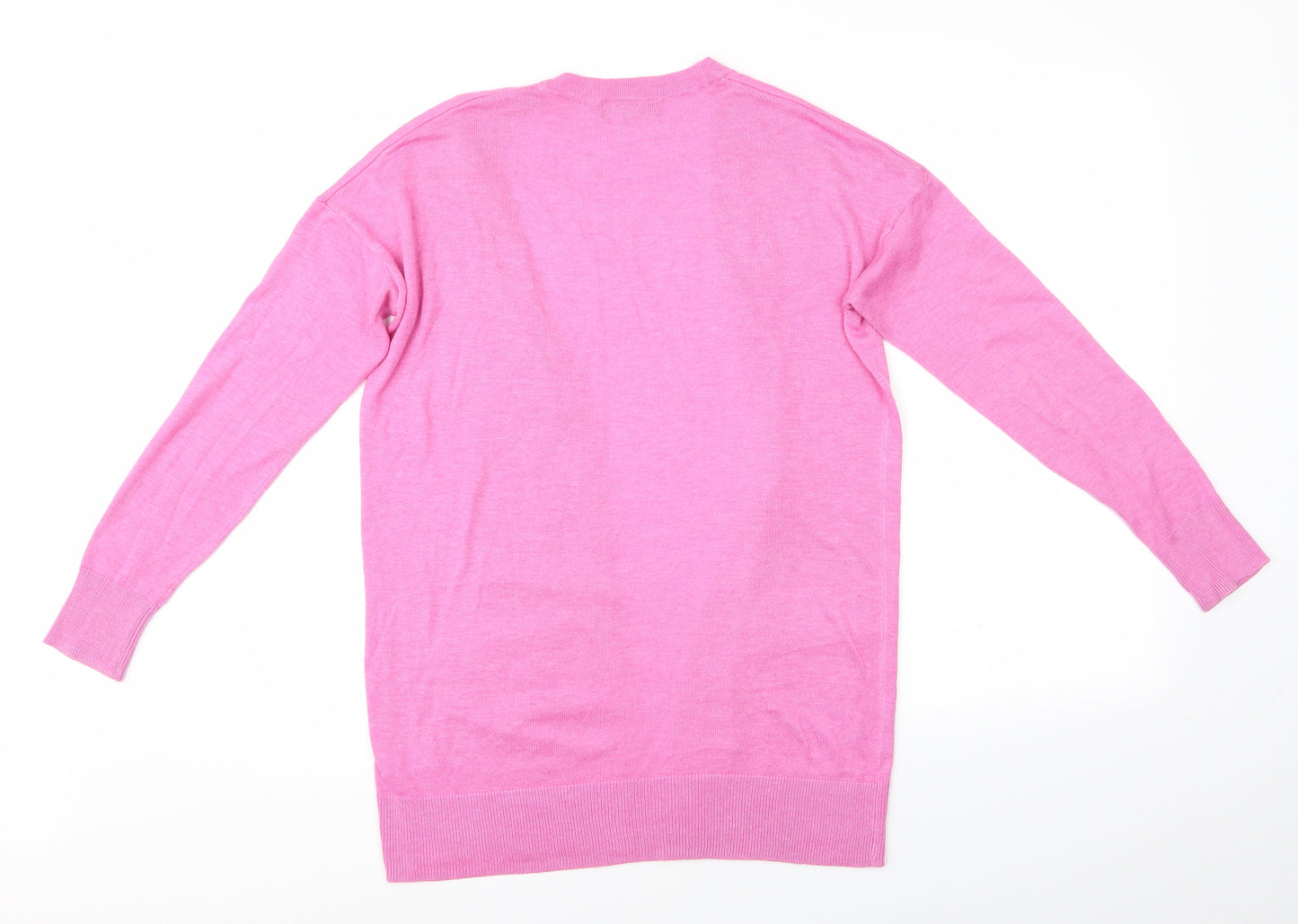 F&F Womens Pink   Cardigan Jumper Size 8