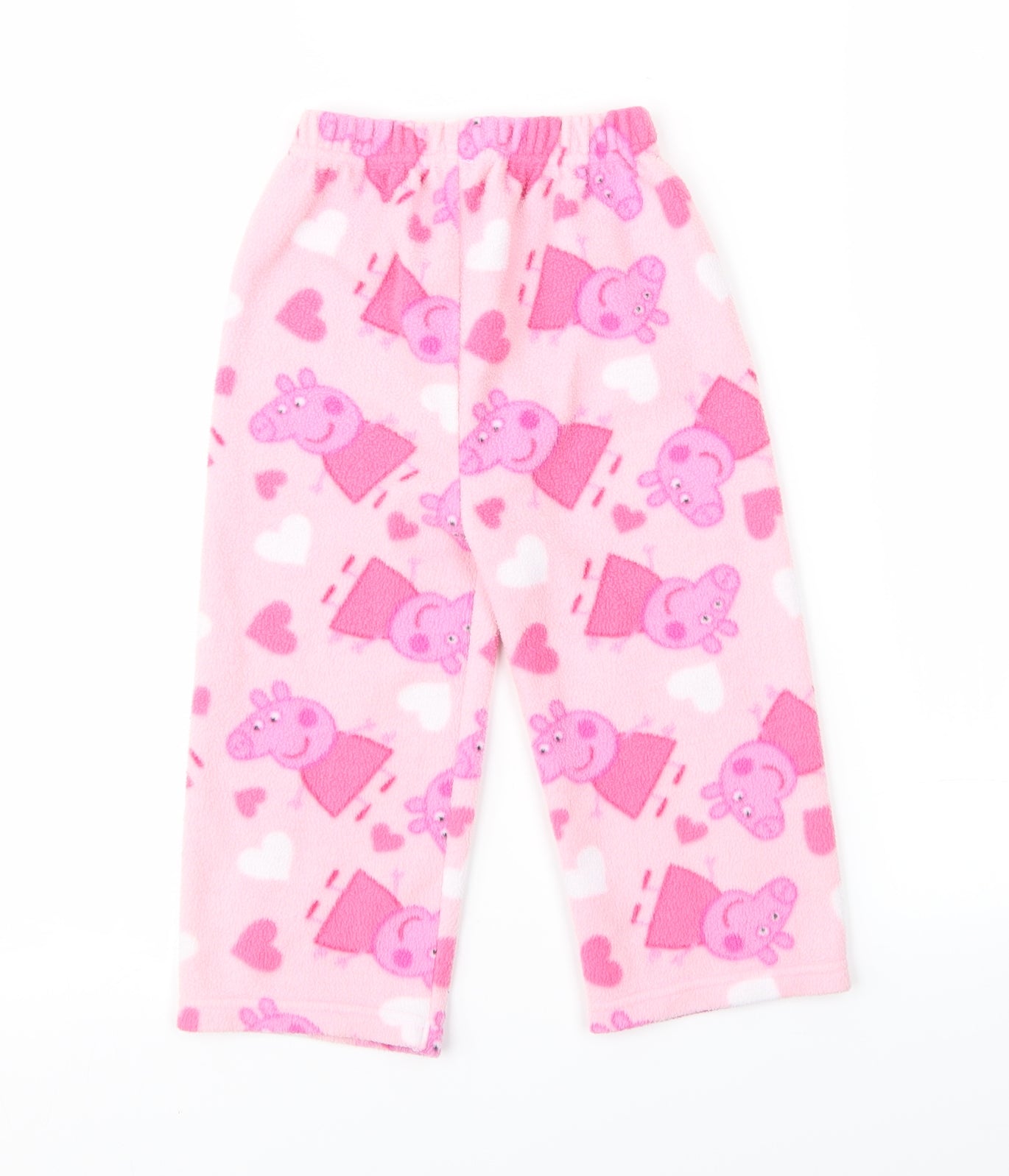 M&Co Girls Pink Spotted   Pyjama Pants Size 18-24 Months  - Peppa Pig