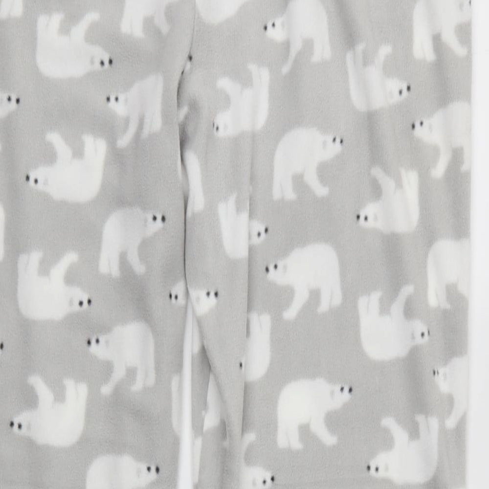 Debenhams Womens Grey Animal Print   Pyjama Pants Size 16  - Polar Bear