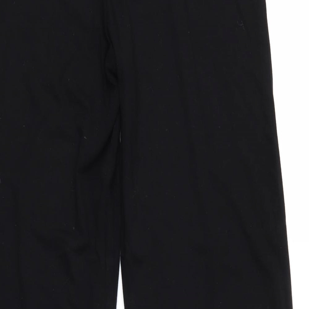 M&S Womens Black   Bloomer Trousers Size 10 L32 in