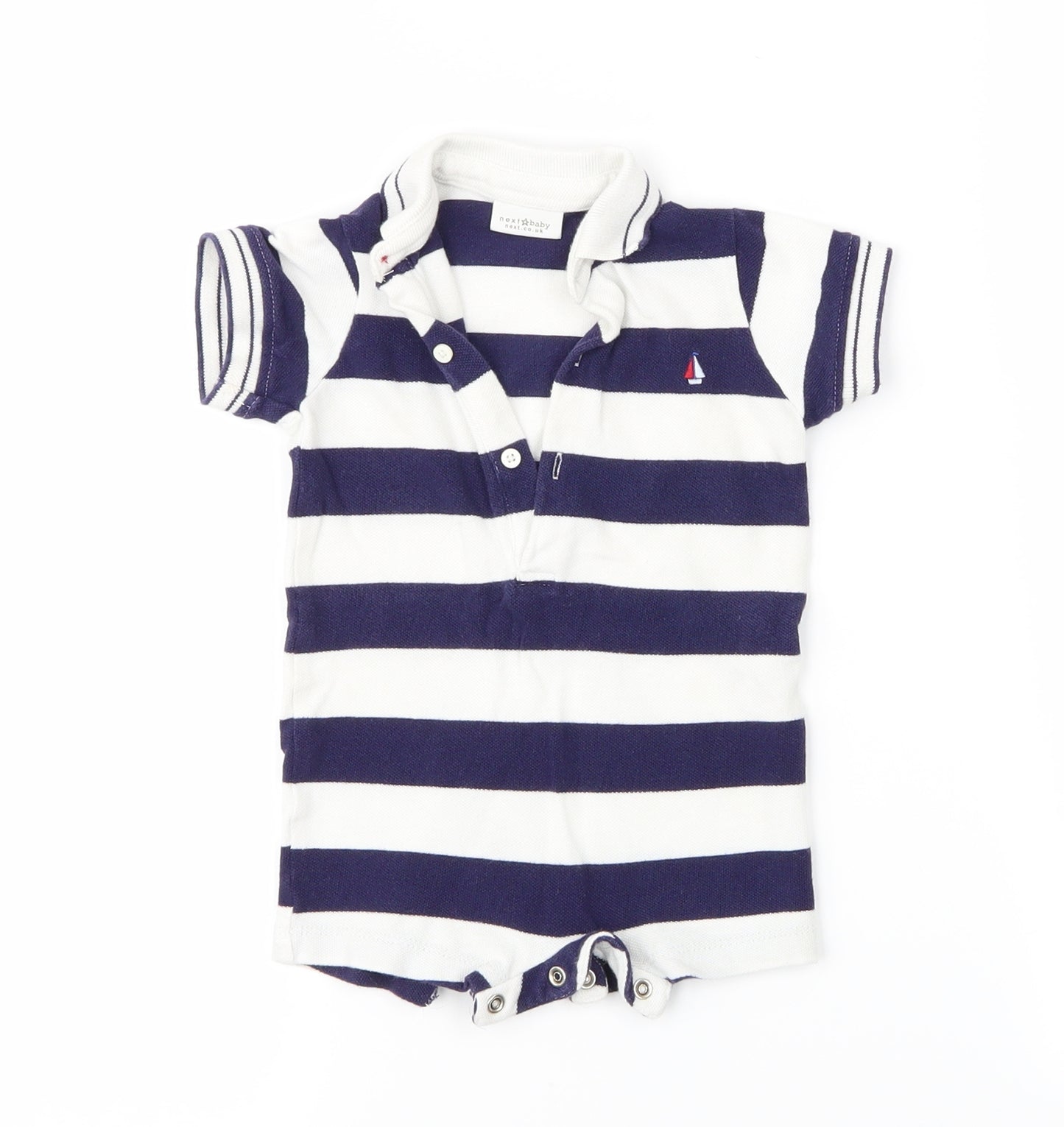 NEXT Baby Multicoloured Striped  Basic Polo Size 3-6 Months