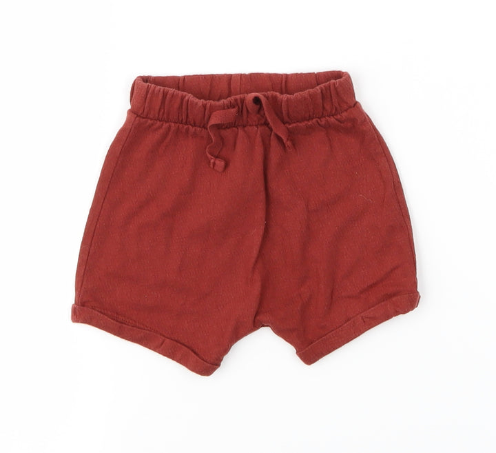 George Baby Brown Cropped Trousers Size 3-6 Months