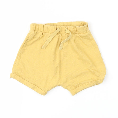 George Baby Yellow   Cropped Trousers Size 3-6 Months
