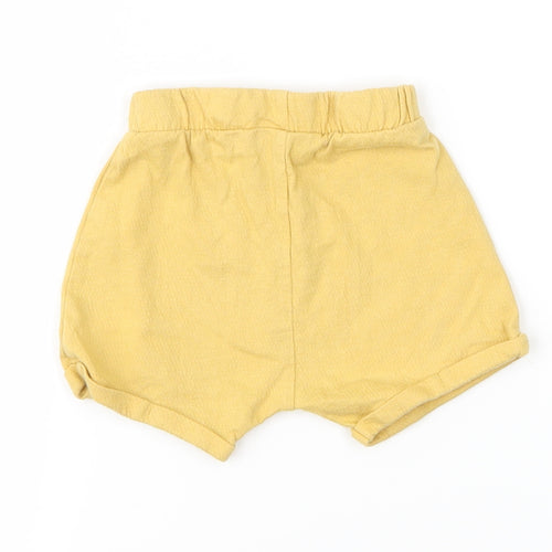 George Baby Yellow   Cropped Trousers Size 3-6 Months
