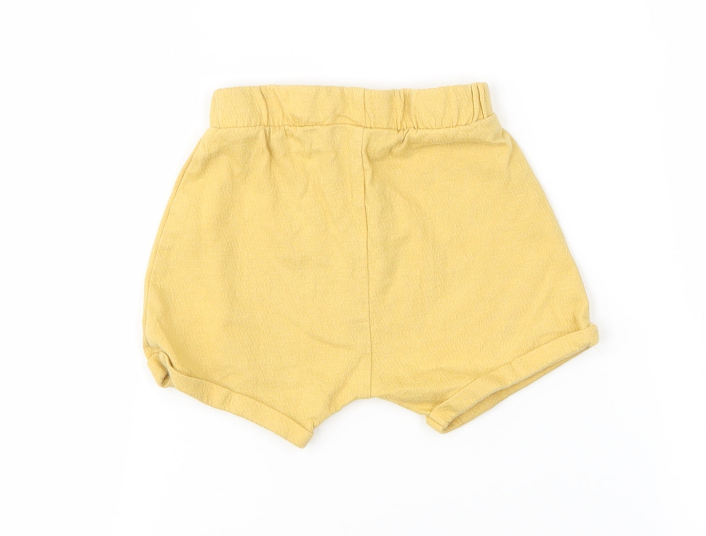 George Baby Yellow   Cropped Trousers Size 3-6 Months