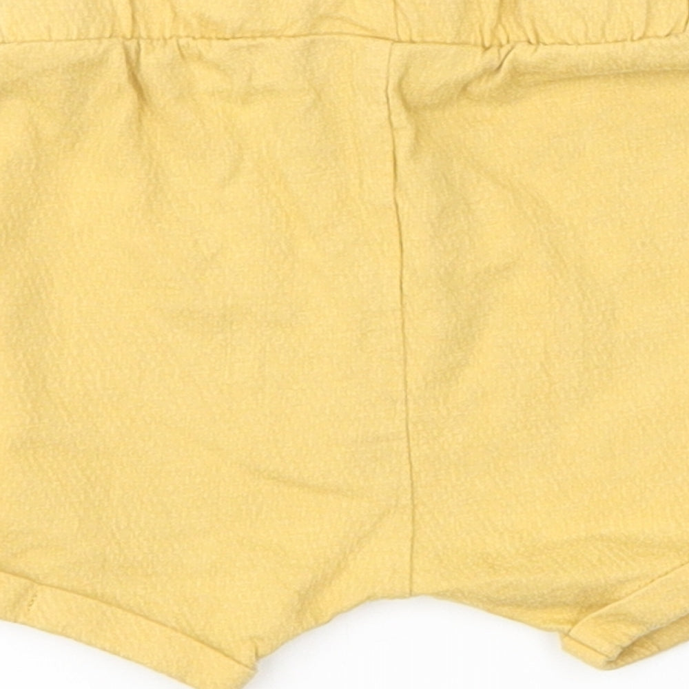 George Baby Yellow   Cropped Trousers Size 3-6 Months