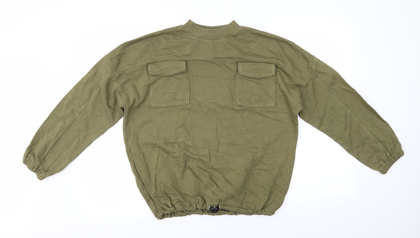 NEXT Girls Green   Pullover Jumper Size 12 Years
