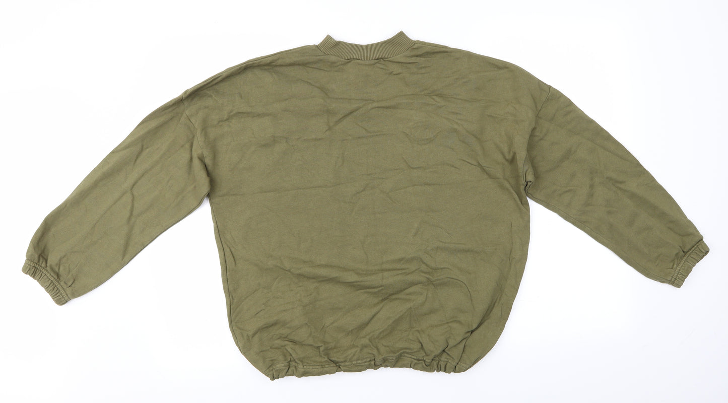 NEXT Girls Green   Pullover Jumper Size 12 Years