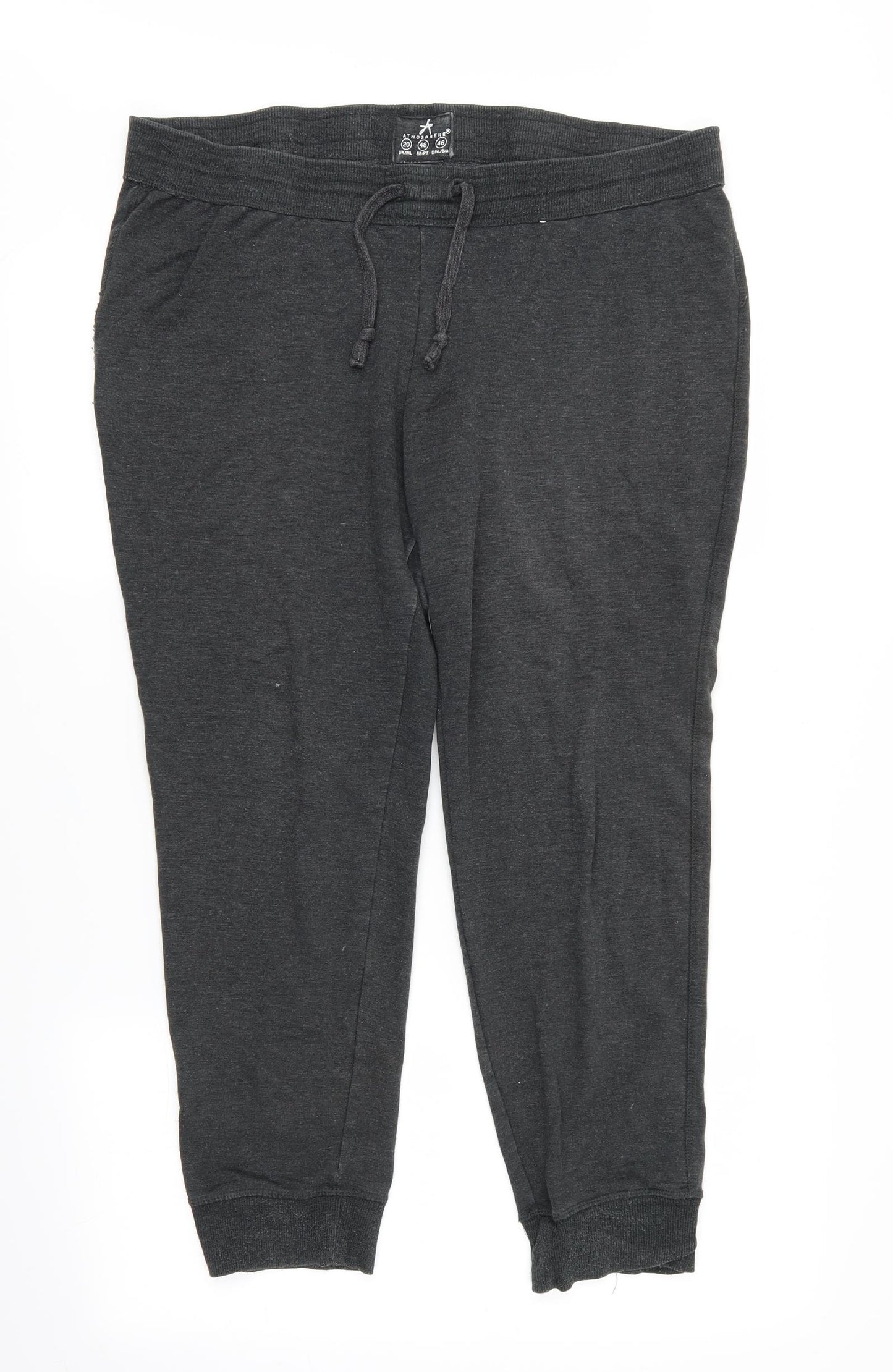 Atmosphere Womens Grey   Sweatpants Trousers Size 20 L30 in