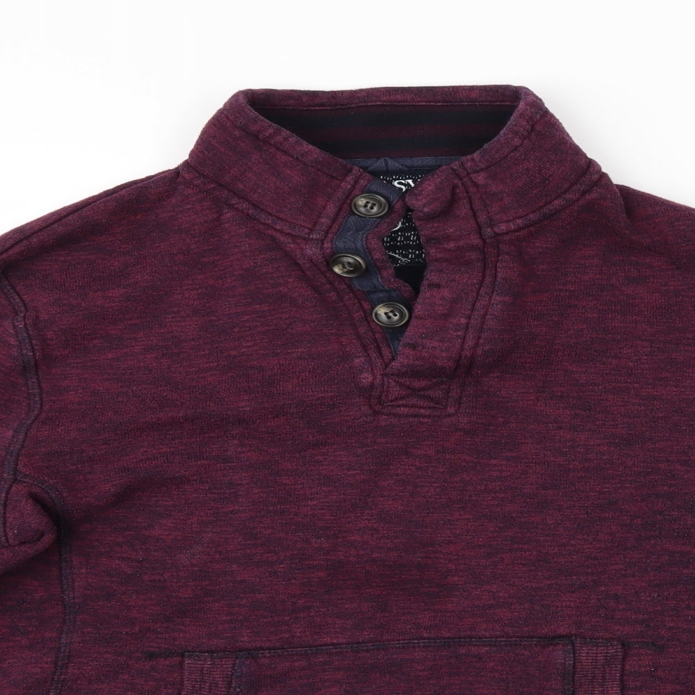 Easy Mens Red   Pullover Sweatshirt Size M