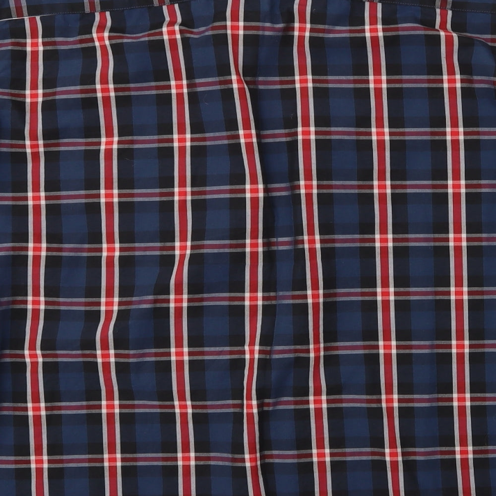 Levi's Mens Blue Check   Button-Up Size XL
