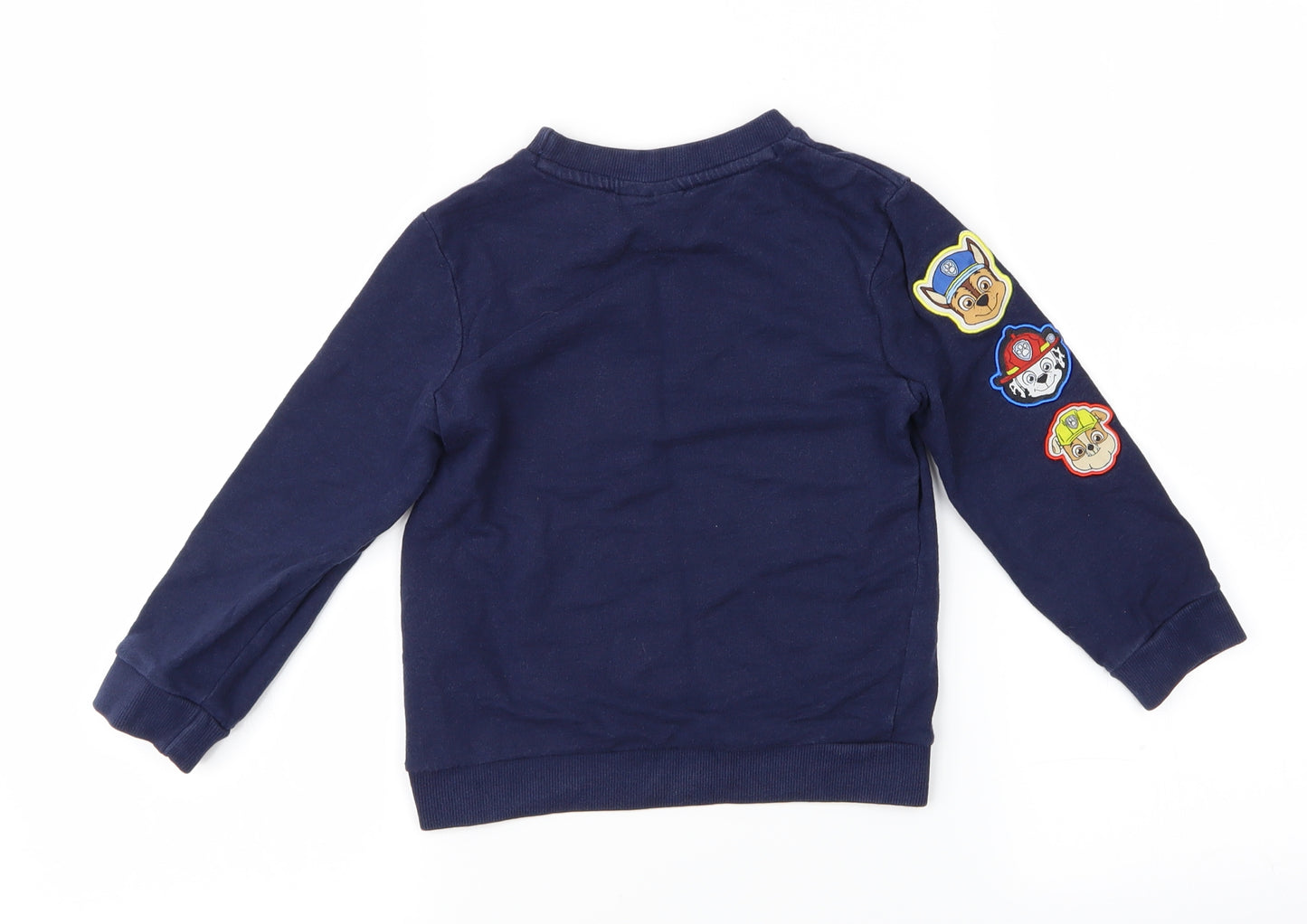 Paw Petrol Boys Blue   Pullover Jumper Size 2-3 Years  - Paw Petrol