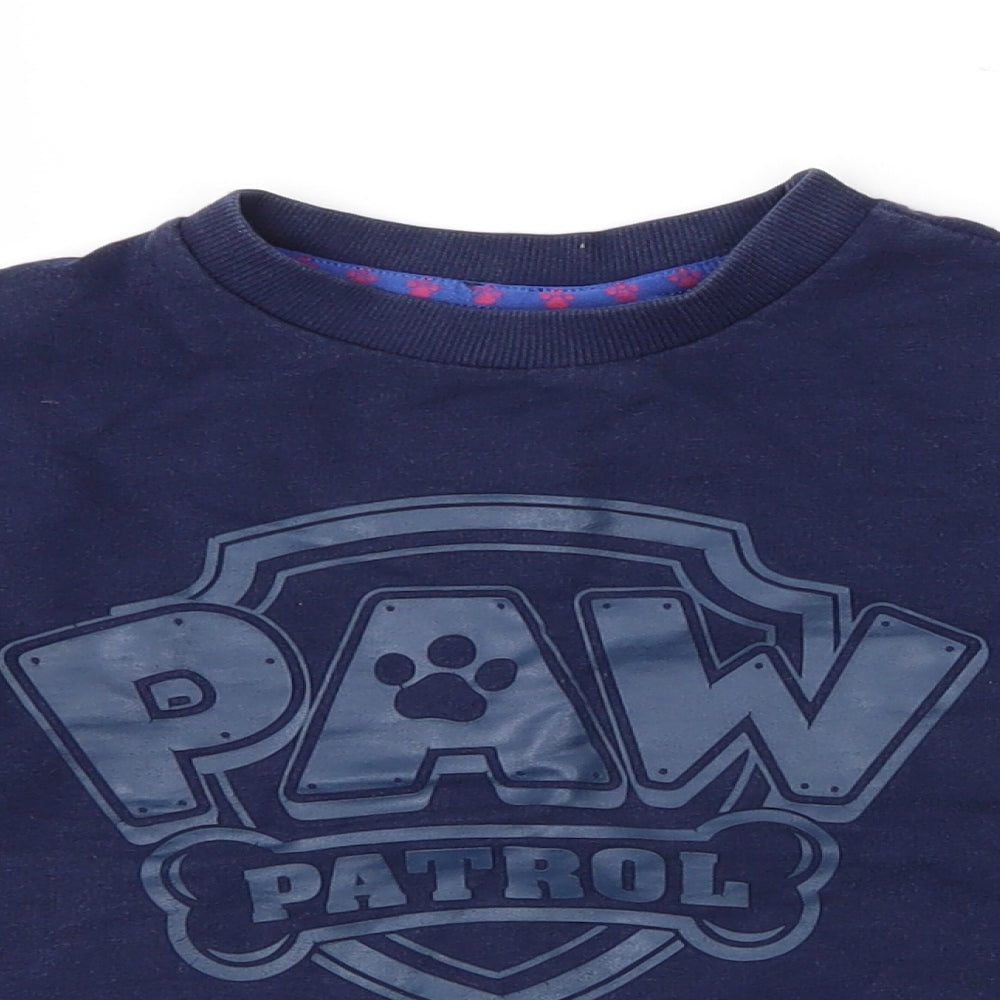 Paw Petrol Boys Blue   Pullover Jumper Size 2-3 Years  - Paw Petrol