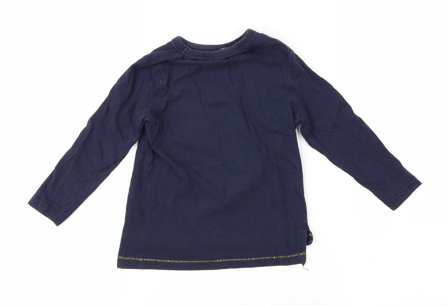 George Boys Blue   Basic T-Shirt Size 2-3 Years  - Tractor