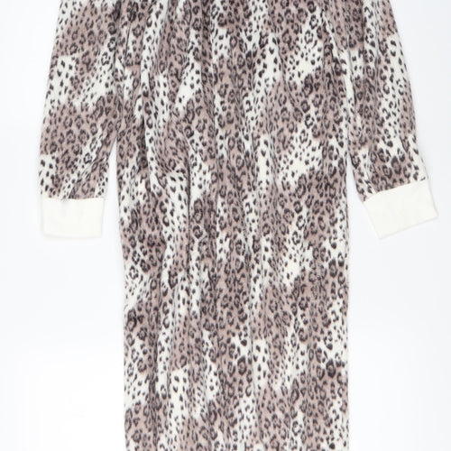 Preworn Womens White Animal Print   One Piece Size 10