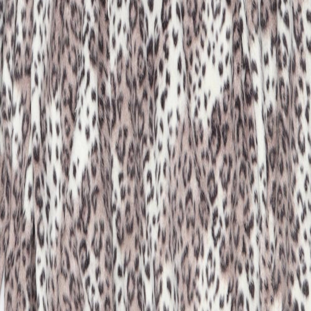 Preworn Womens White Animal Print   One Piece Size 10