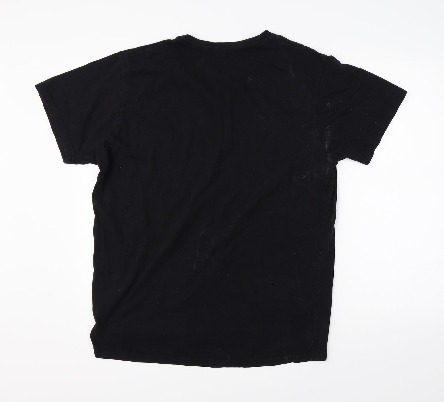 Primark Mens Black    T-Shirt Size XL