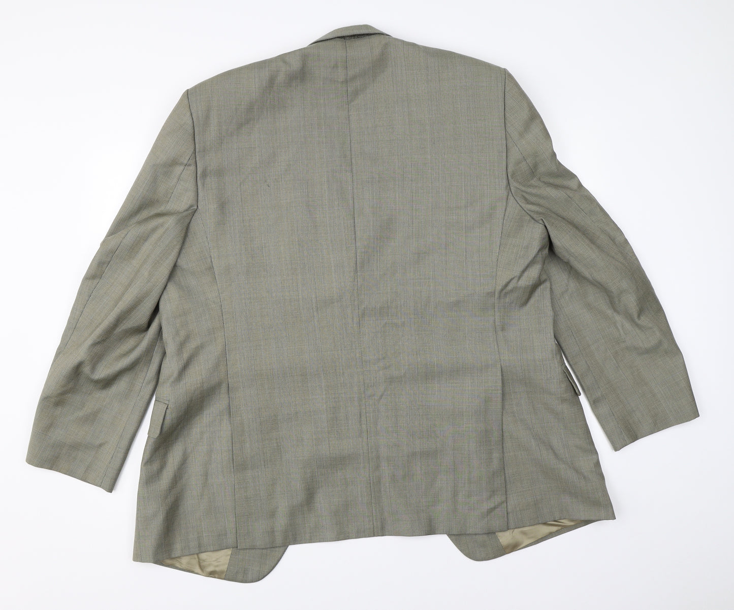 Preworn Mens Green   Jacket Suit Jacket Size 46