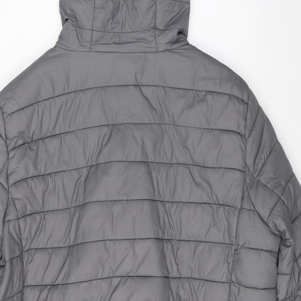 Primark Mens Grey   Puffer Jacket Jacket Size 2XL