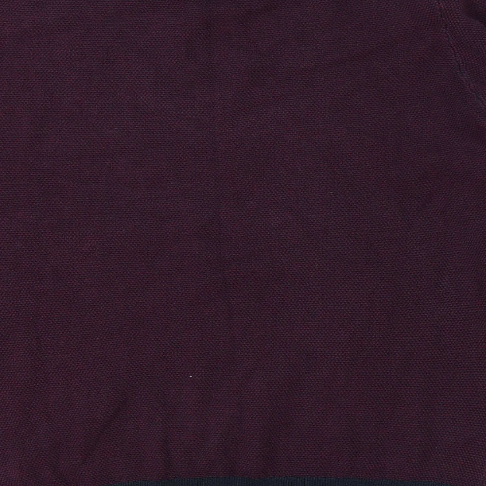 Criminal Mens Purple   Pullover Jumper Size L
