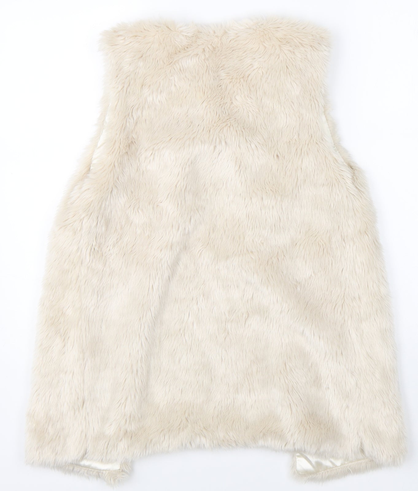 YD Girls Beige   Gilet Jacket Size 12-13 Years