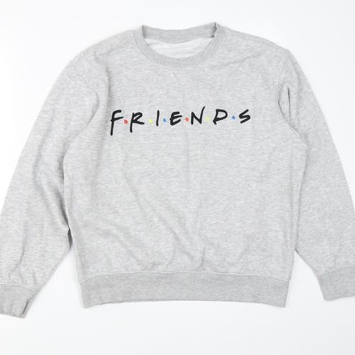 Preworn Mens Grey   Pullover Sweatshirt Size XS  - friends