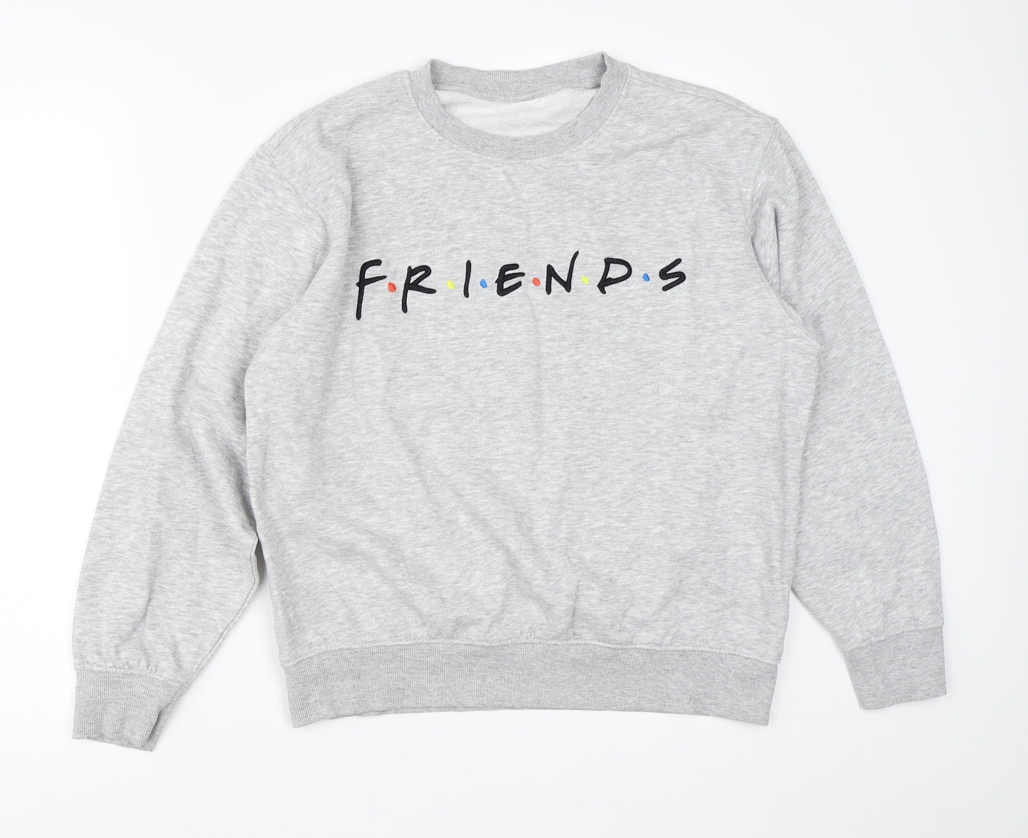 Preworn Mens Grey   Pullover Sweatshirt Size XS  - friends
