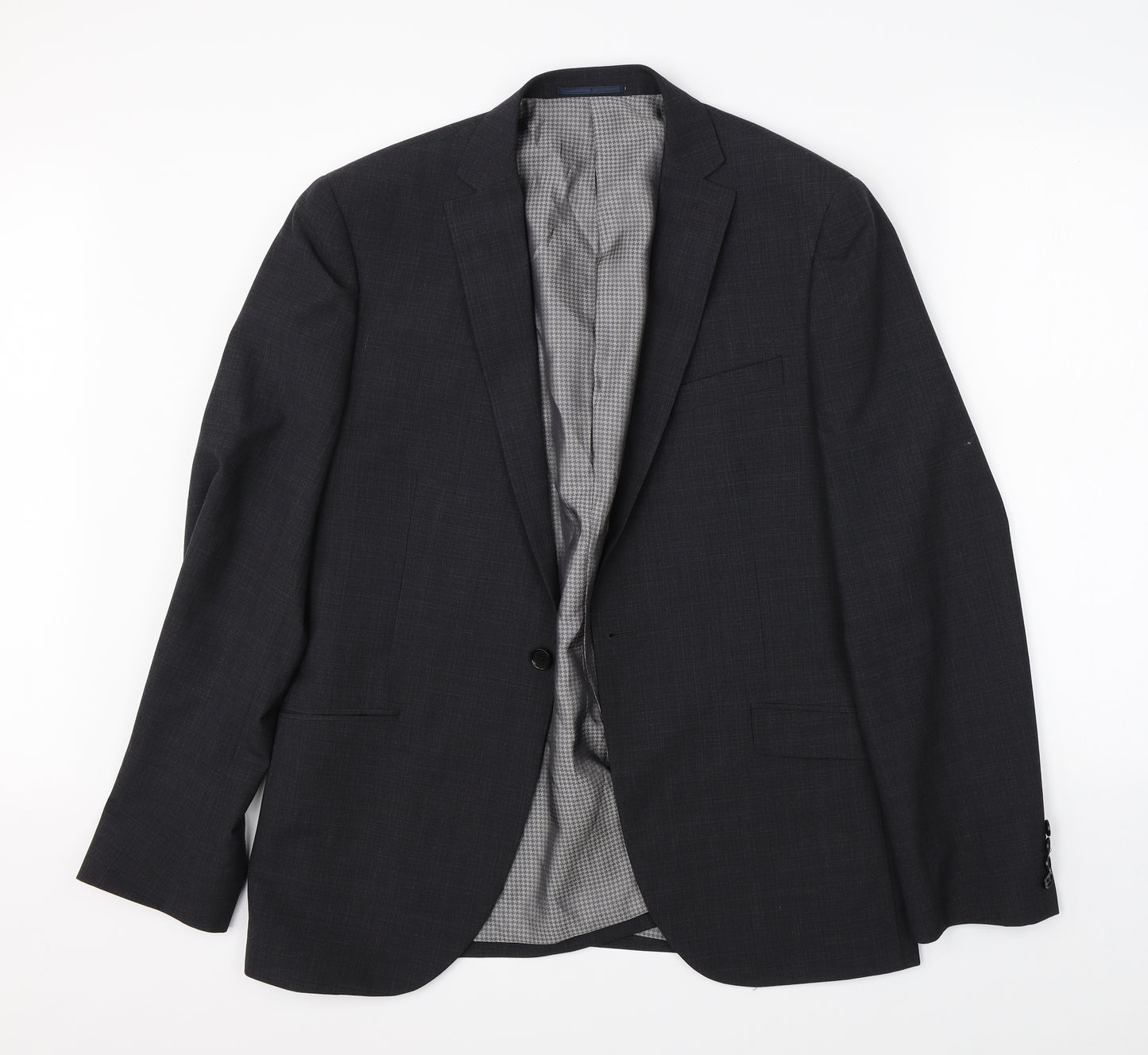 Preworn Mens Grey   Jacket Suit Jacket Size 42