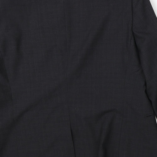 Preworn Mens Grey   Jacket Suit Jacket Size 42