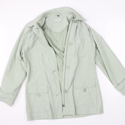Katherine Hammond Womens Green   Jacket Coat Size 12
