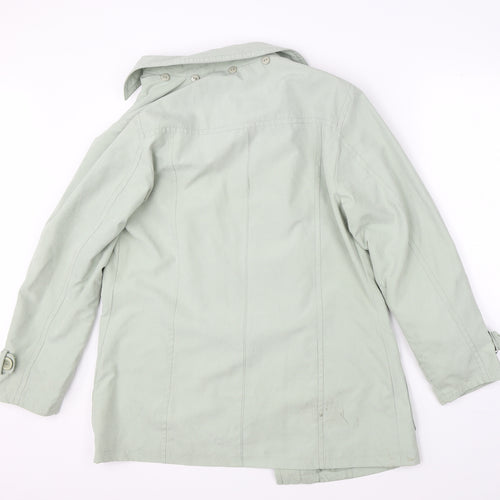 Katherine Hammond Womens Green   Jacket Coat Size 12