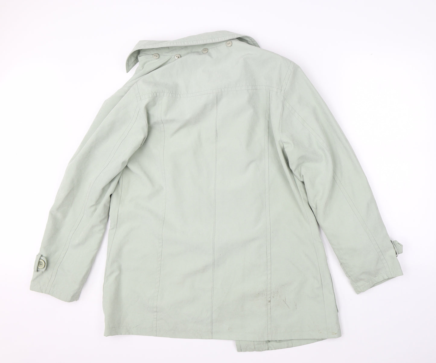 Katherine Hammond Womens Green   Jacket Coat Size 12
