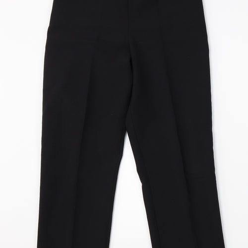 Preworn Womens Black   Dress Pants Trousers Size 12 L25 in