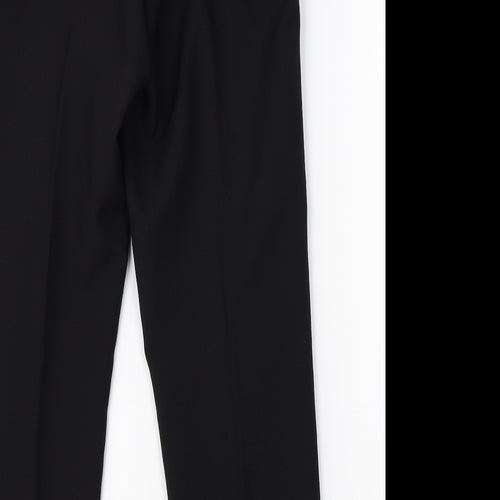 Preworn Womens Black   Dress Pants Trousers Size 12 L25 in