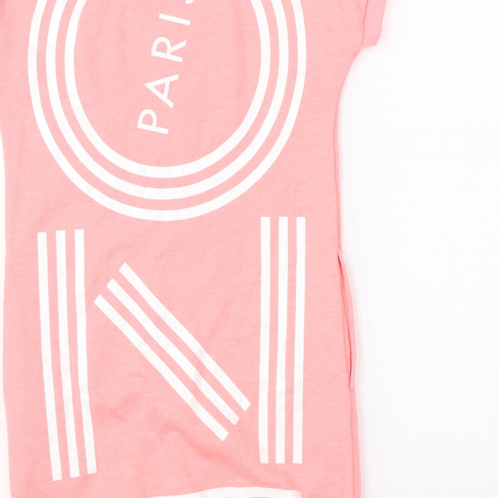 KENZO Girls Pink   Jumper Dress  Size 10 Years