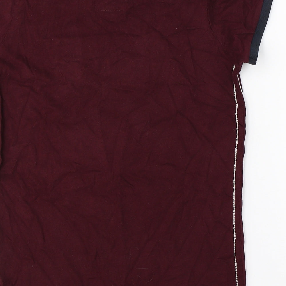 Tokyo Laundry Boys Purple   Basic T-Shirt Size 7-8 Years