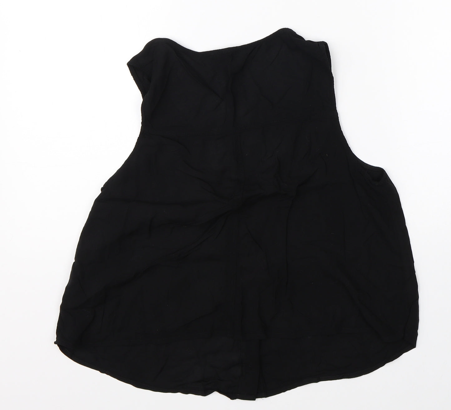FOREVER 21 Womens Black   Basic Blouse Size S