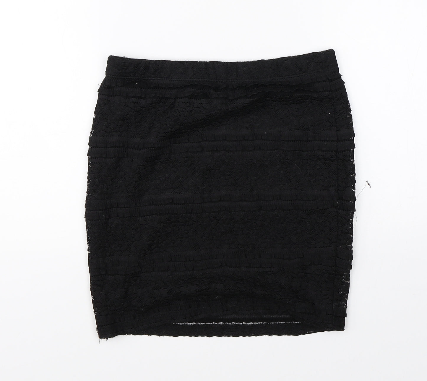 FOREVER 21 Womens Black   Straight & Pencil Skirt Size 6