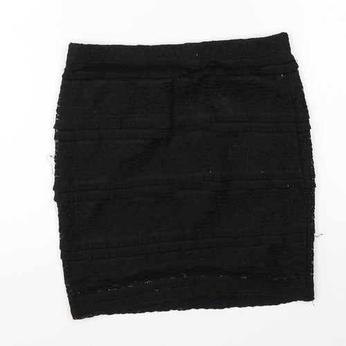 FOREVER 21 Womens Black   Straight & Pencil Skirt Size 6