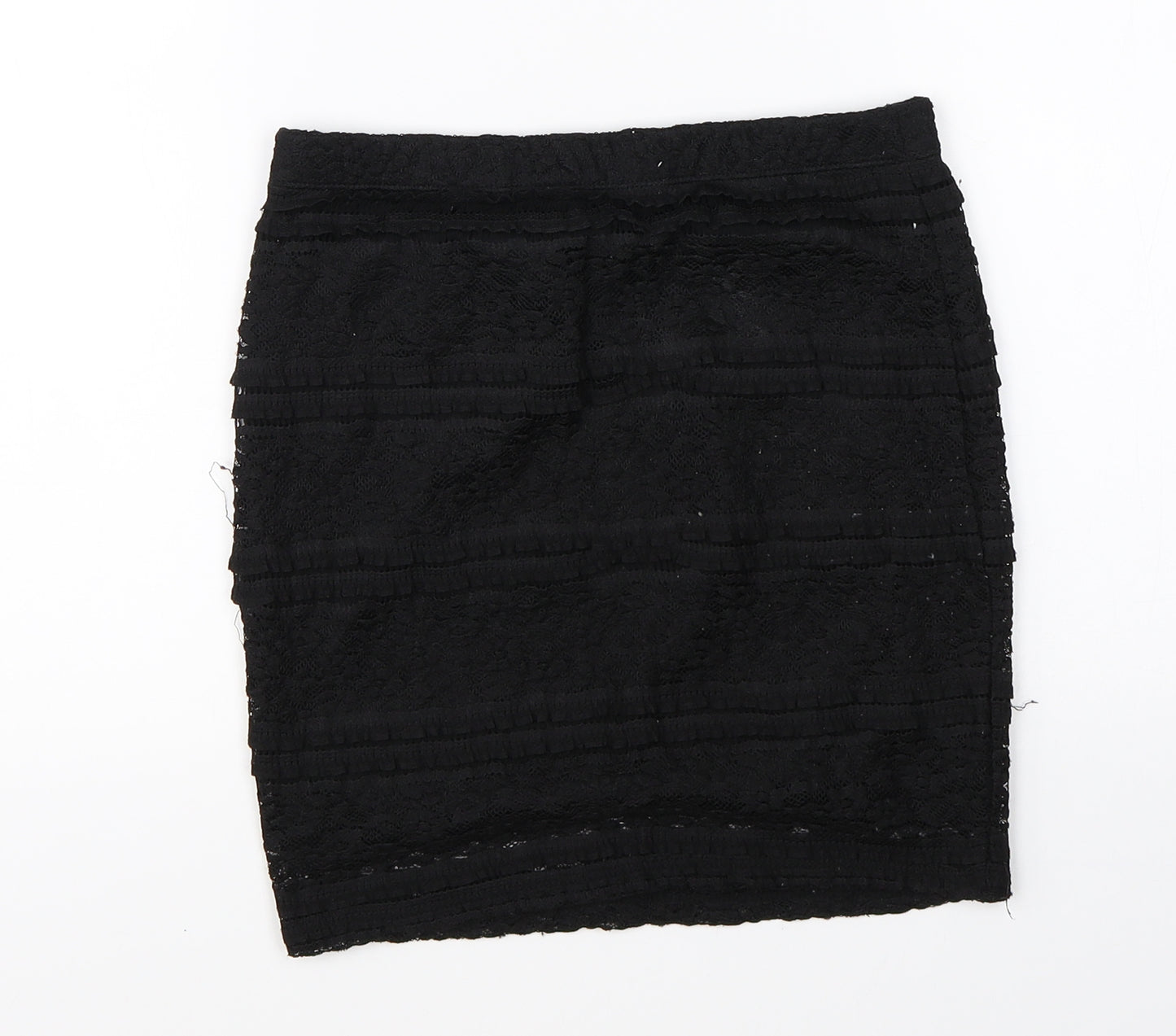 FOREVER 21 Womens Black   Straight & Pencil Skirt Size 6
