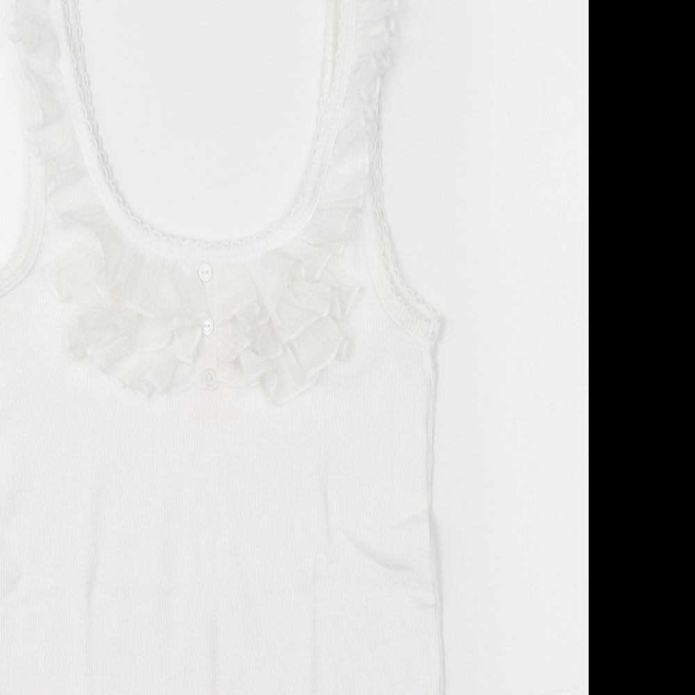 Atmosphere Girls White    Nightshirt Size 12 Years