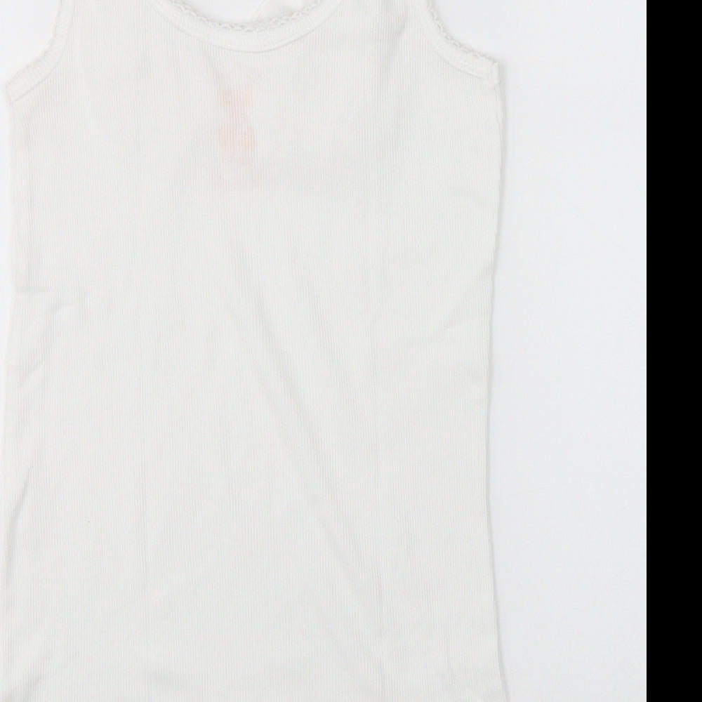 Atmosphere Girls White    Nightshirt Size 12 Years