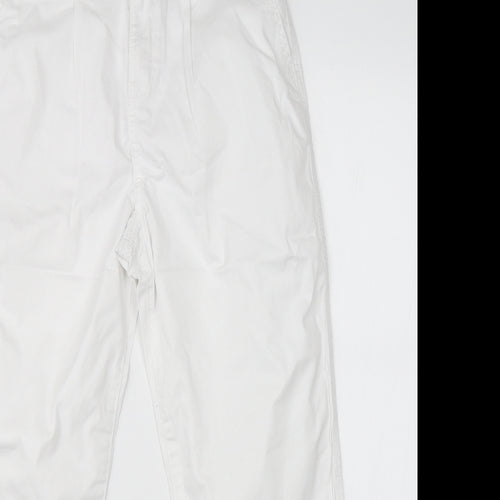 F&F Womens White   Straight Jeans Size 8 L23 in